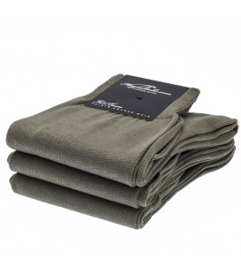 Chaussettes Fil d'Ecosse lisse uni gris clair